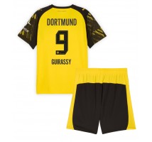 Borussia Dortmund Serhou Guirassy #9 Koszulka Podstawowa dzieci 2025-26 Krótki Rękaw (+ krótkie spodenki)